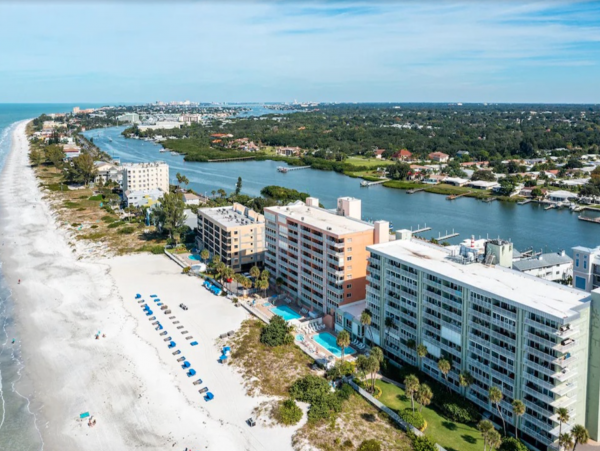 Indian Shores Beachfront condo